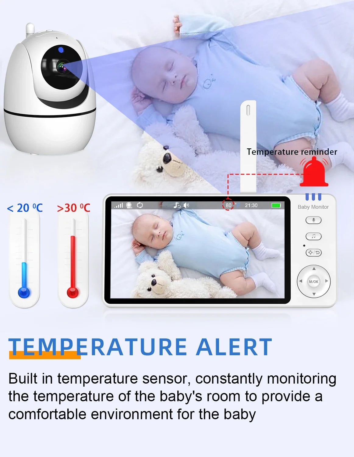 Baby Monitor / 4X Zoom