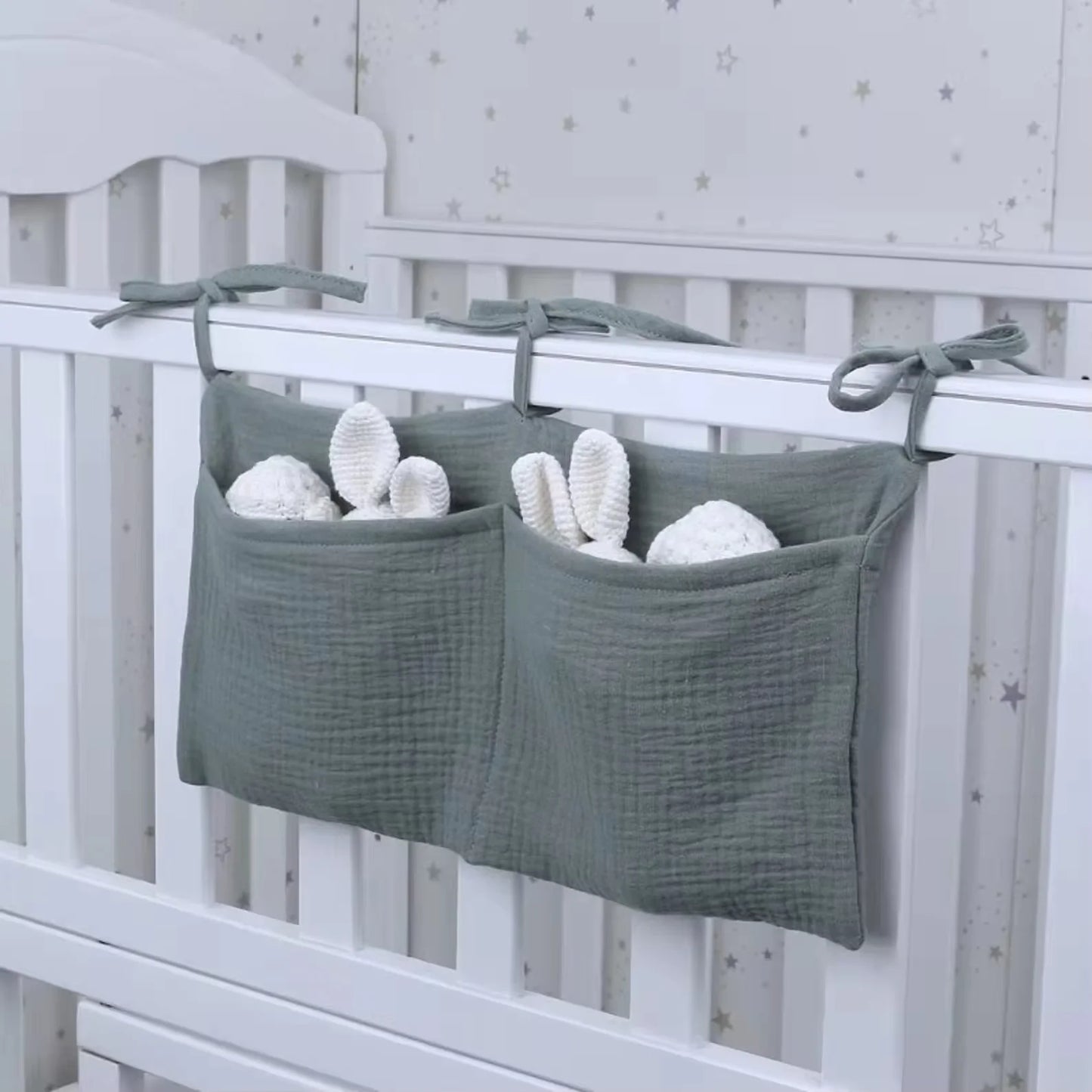 Baby bedside dual-pocket Caddy