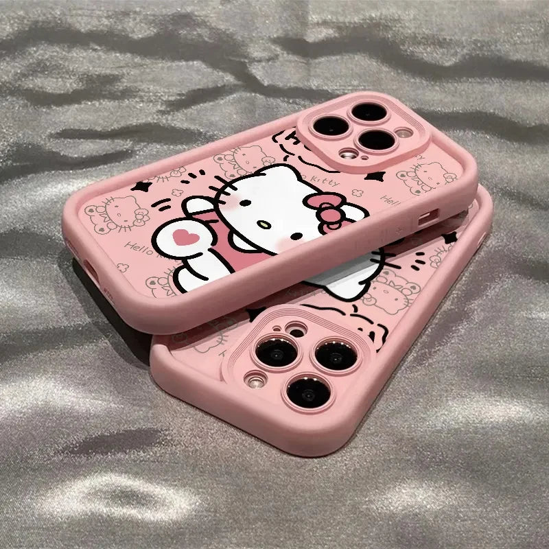 Cute Hello Kitty iPhone Case