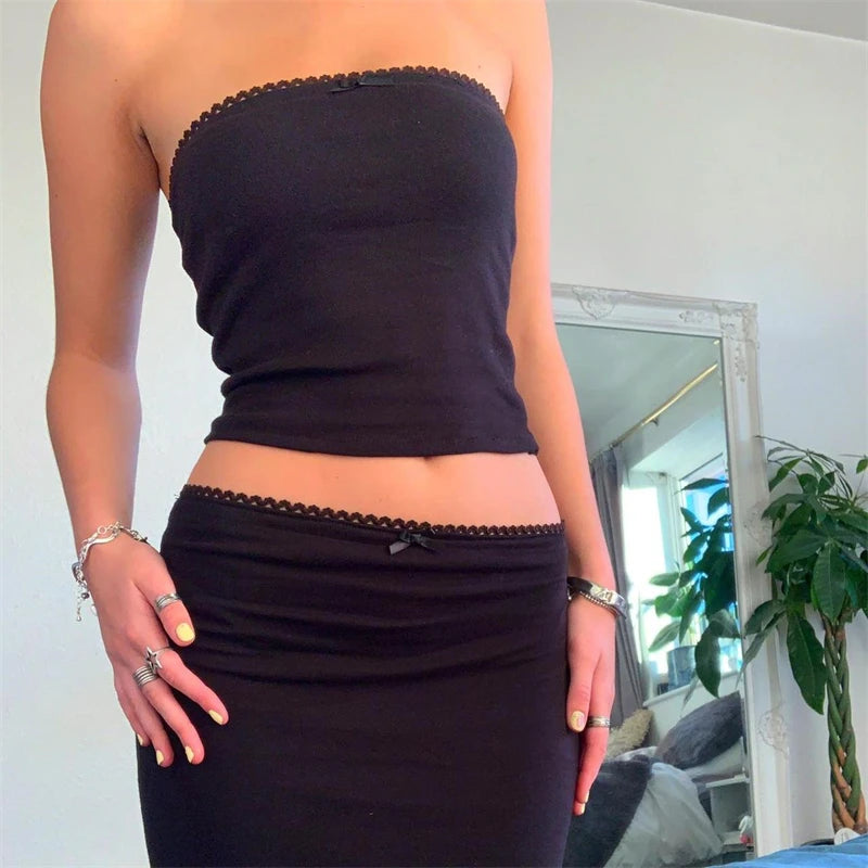 Classy Long Skirt Set