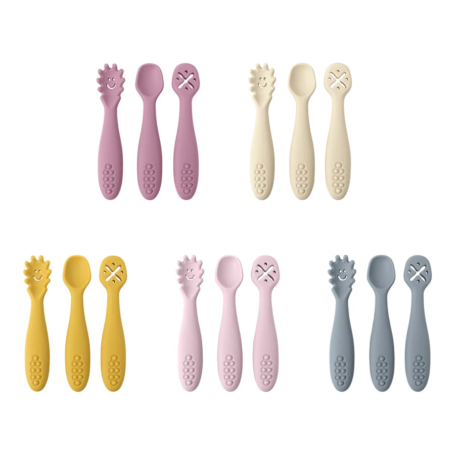 Baby Silicone Spoons 3pcs