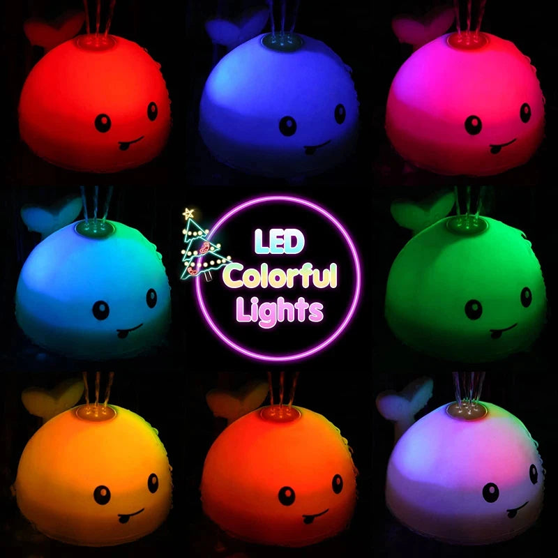 Baby Light Up Whale Sprinkler