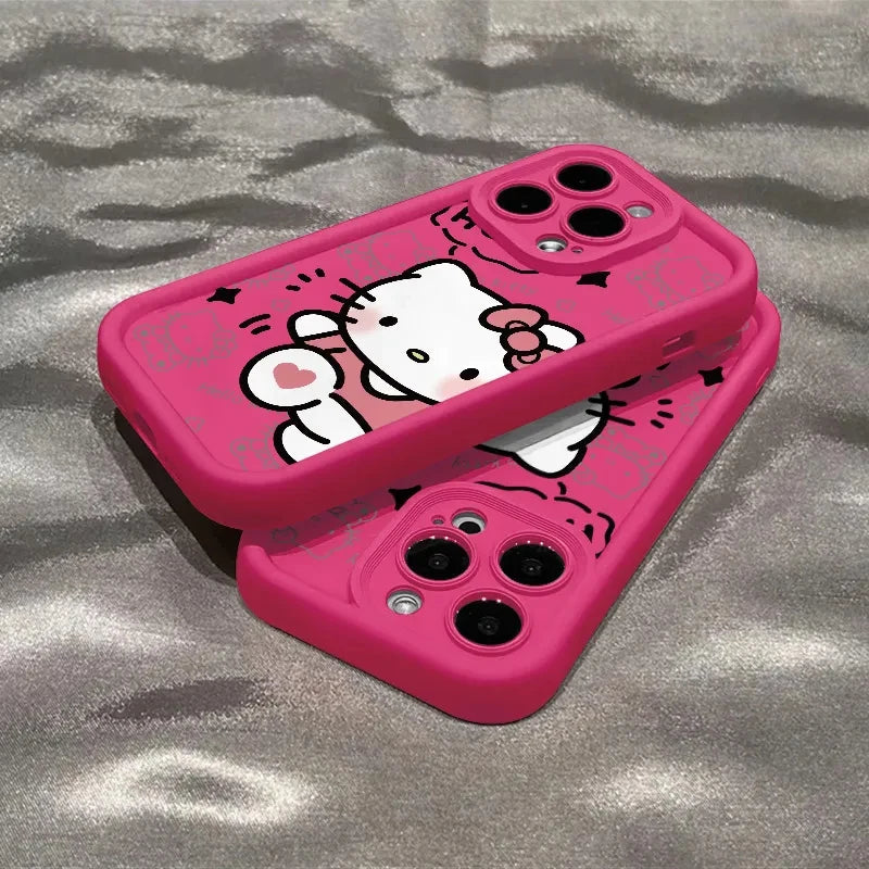 Cute Hello Kitty iPhone Case