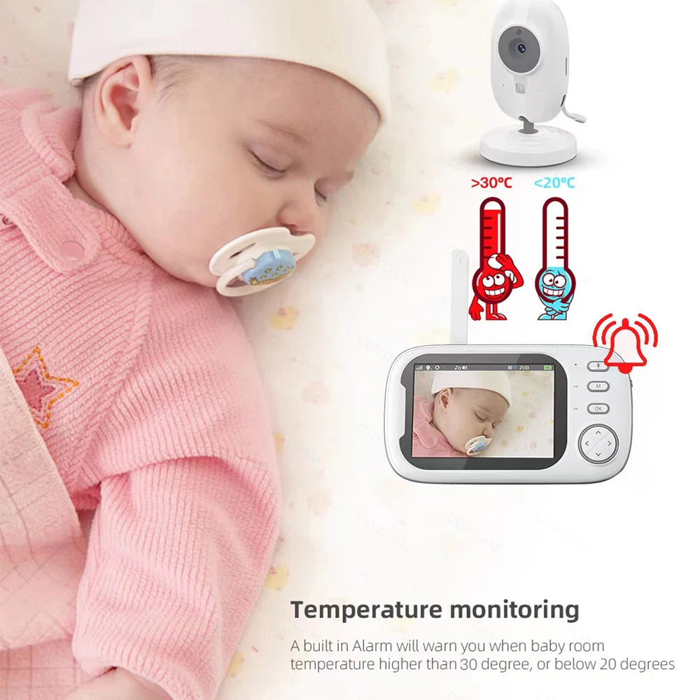 Baby Monitor 3.5 in HD Screen
