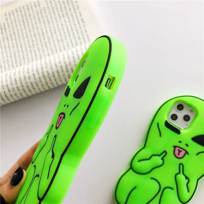 Chill Alien iPhone Case