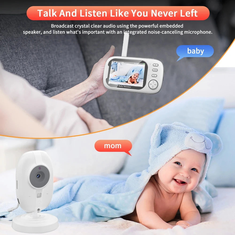 Baby Monitor 3.5 in HD Screen
