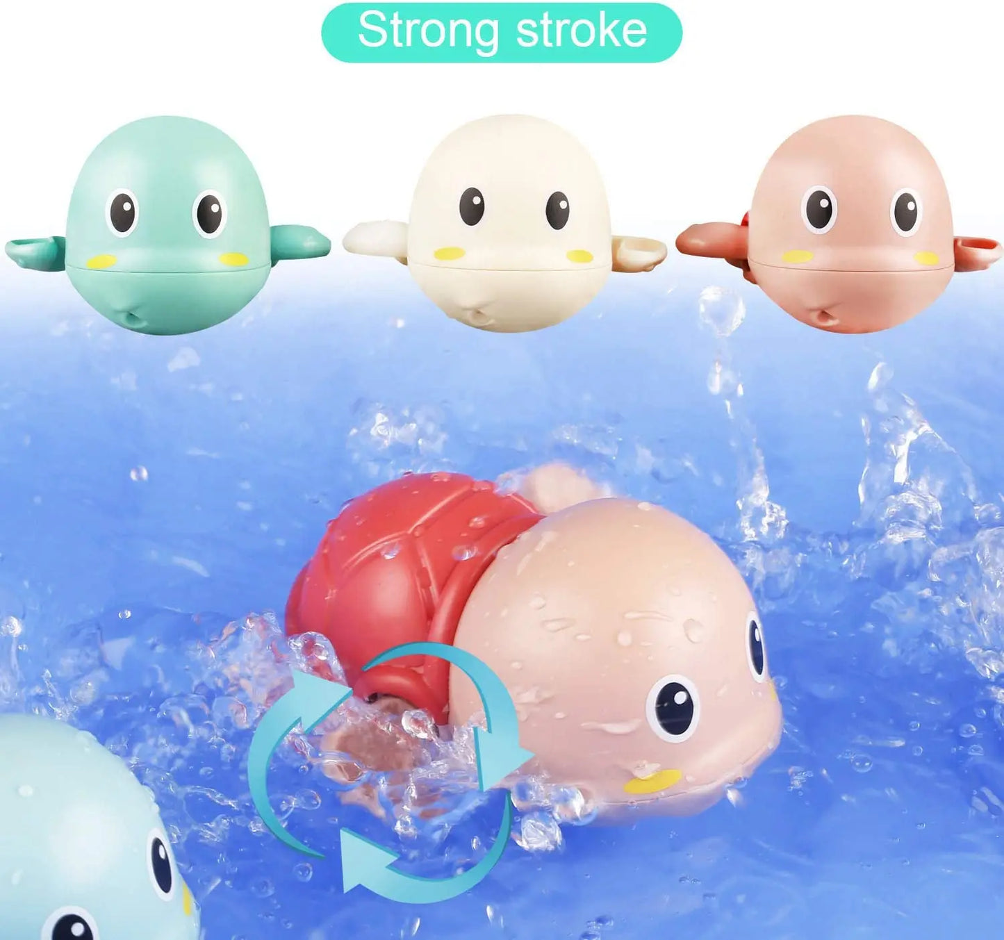 Baby Swimming Bath Toys 3 Pcs