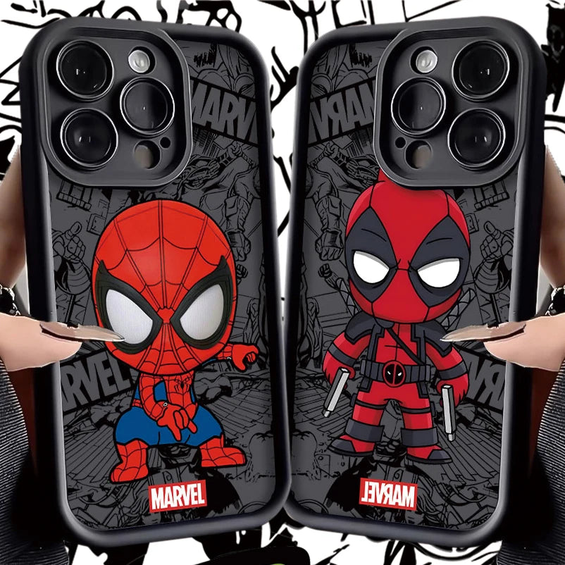 Marvel Character Silicone iPhone Case