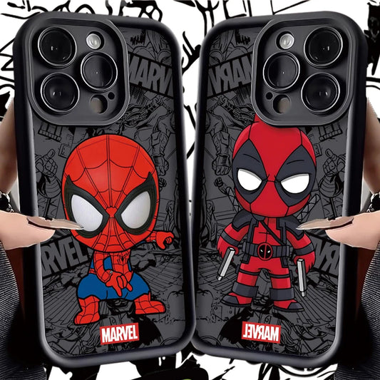 Marvel Character Silicone iPhone Case