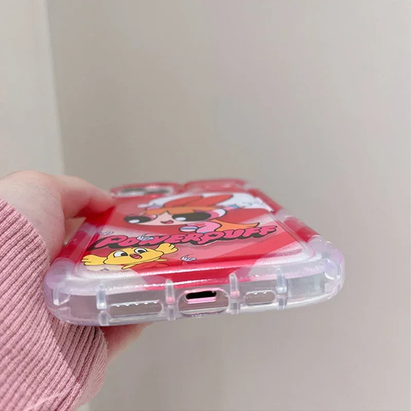 Powerpuff Girls Clear iPhone Case