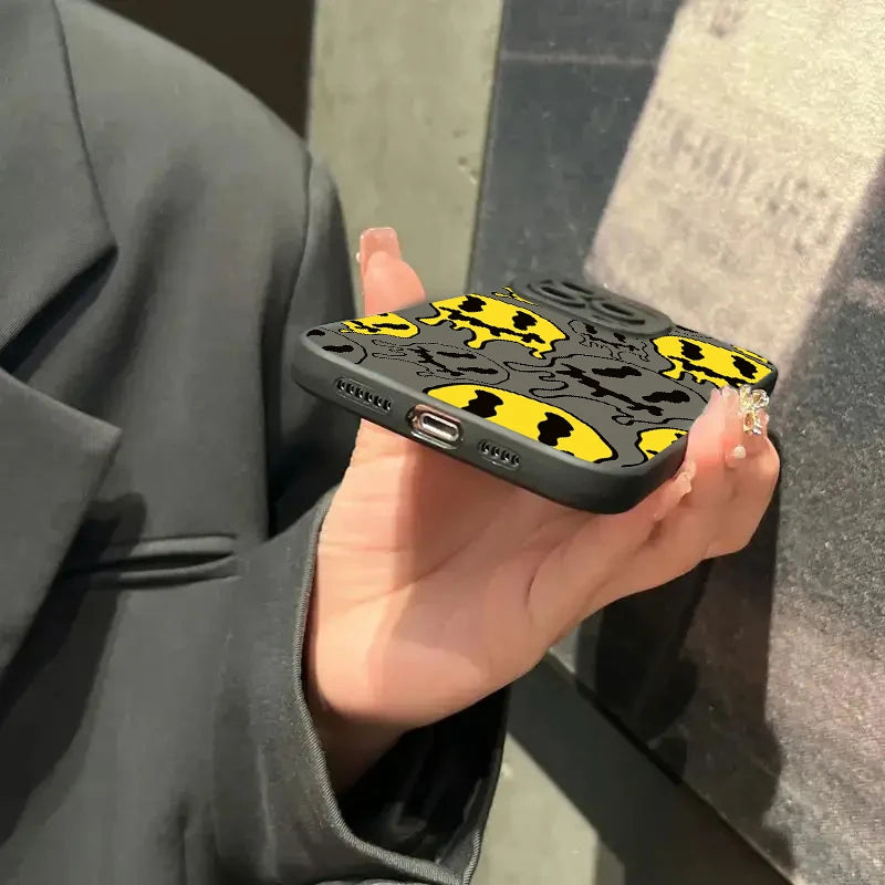 Happy Sad iPhone Case