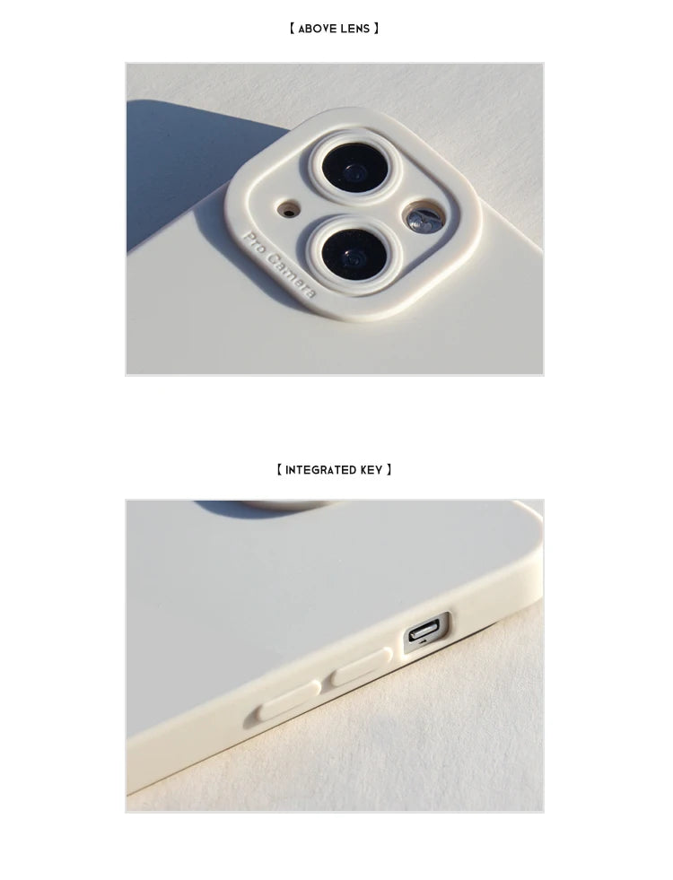 Stick Figure Matte Silicone IPhone Case