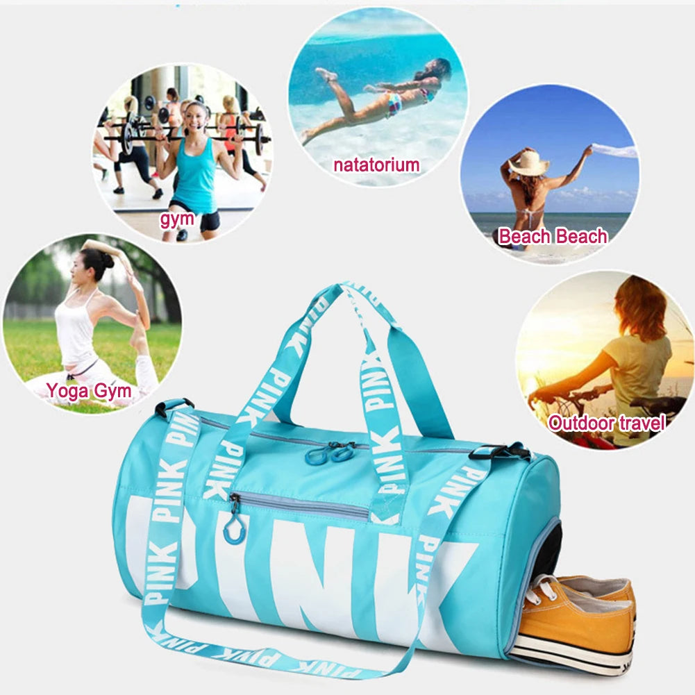Pink Gym hand Bag