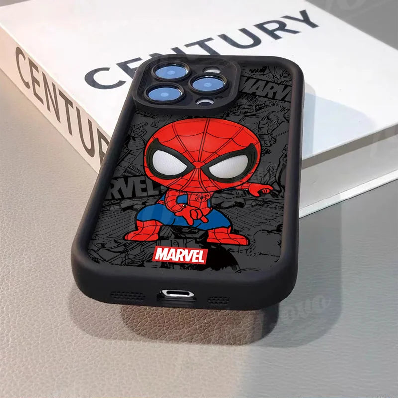 Marvel Character Silicone iPhone Case