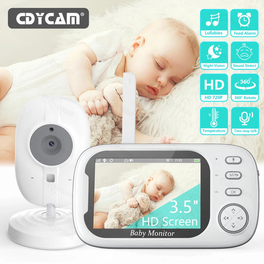 Baby Monitor 3.5 in HD Screen