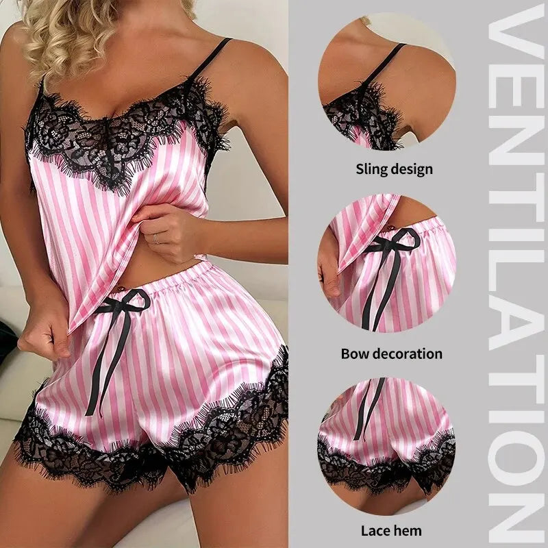 Striped PJs Set