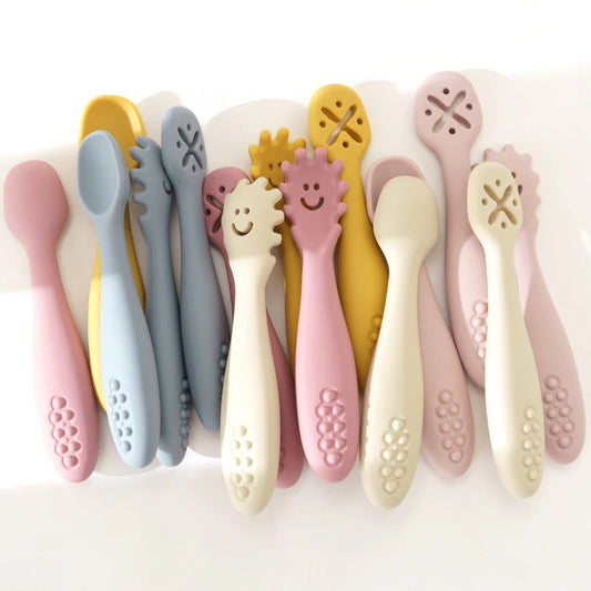 Baby Silicone Spoons 3pcs