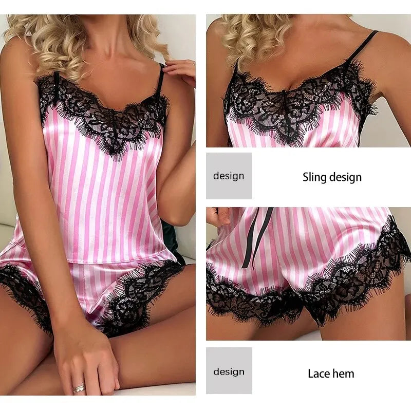 Striped PJs Set