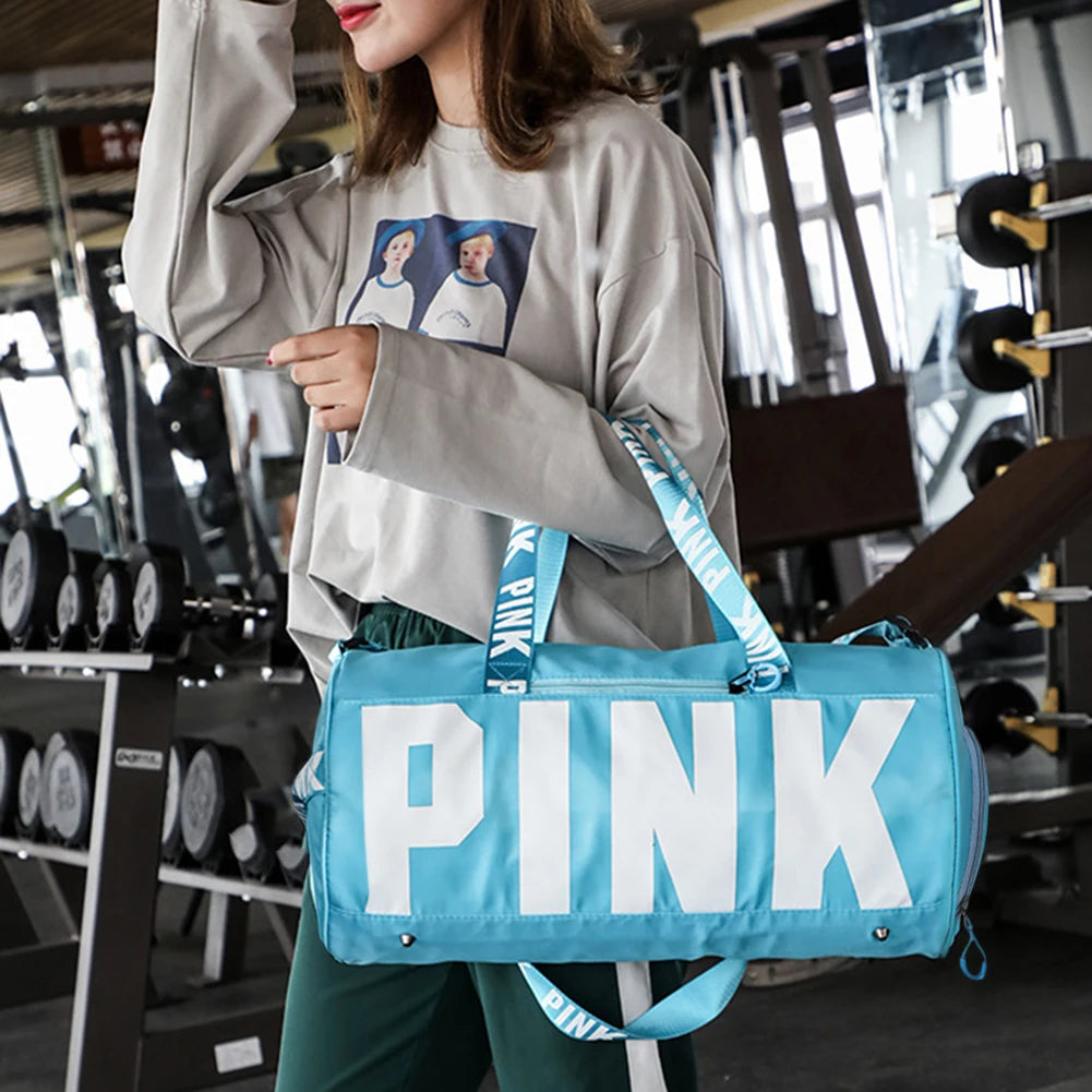 Pink Gym hand Bag