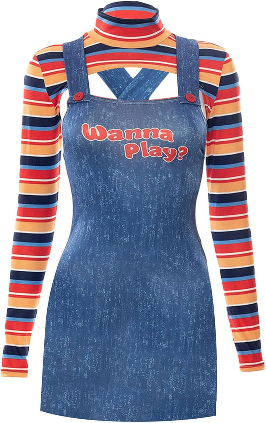 Wanna Play Chucky Halloween Costume